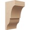 Ekena Millwork 11"W x 11"D x 22"H Wide Asheboro Rough Cedar Woodgrain TimberThane Corbel, Primed Tan CORUR11X11X22ASHRCPR - alternate 1